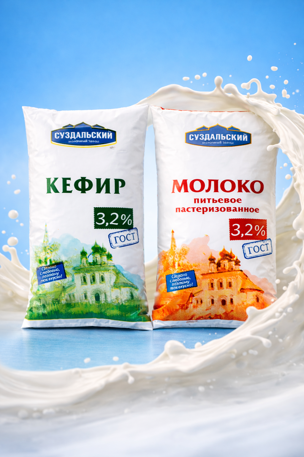 Пленка для упаковки молока