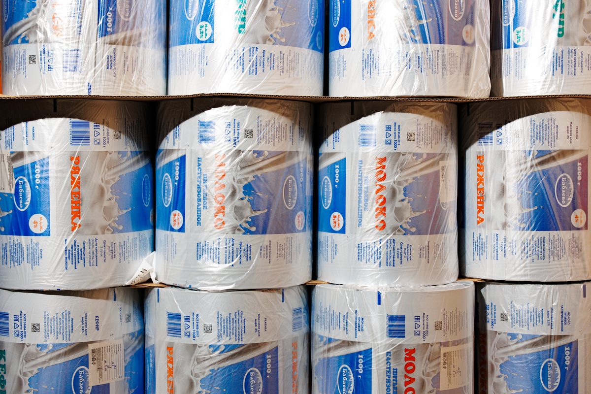 Плёнка для молочной продукции